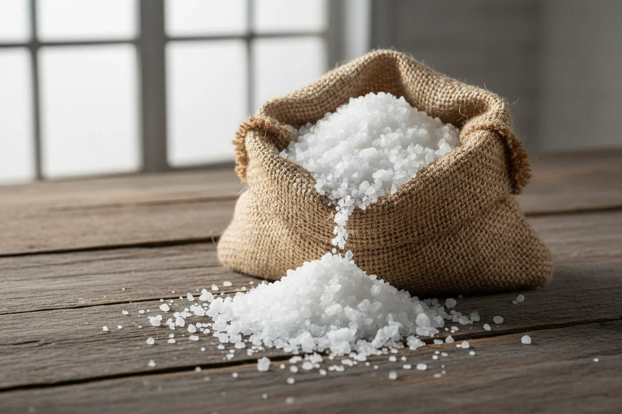 Kampot Fleur de Sel Burlap Bag