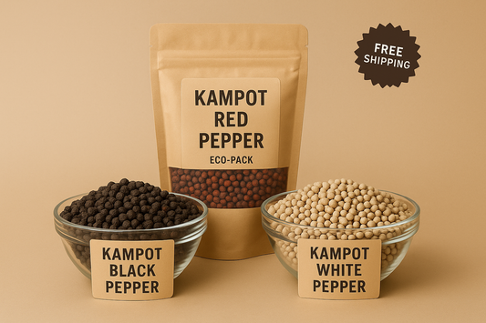 Kampot Pepper Trio Bundle - Original Products
