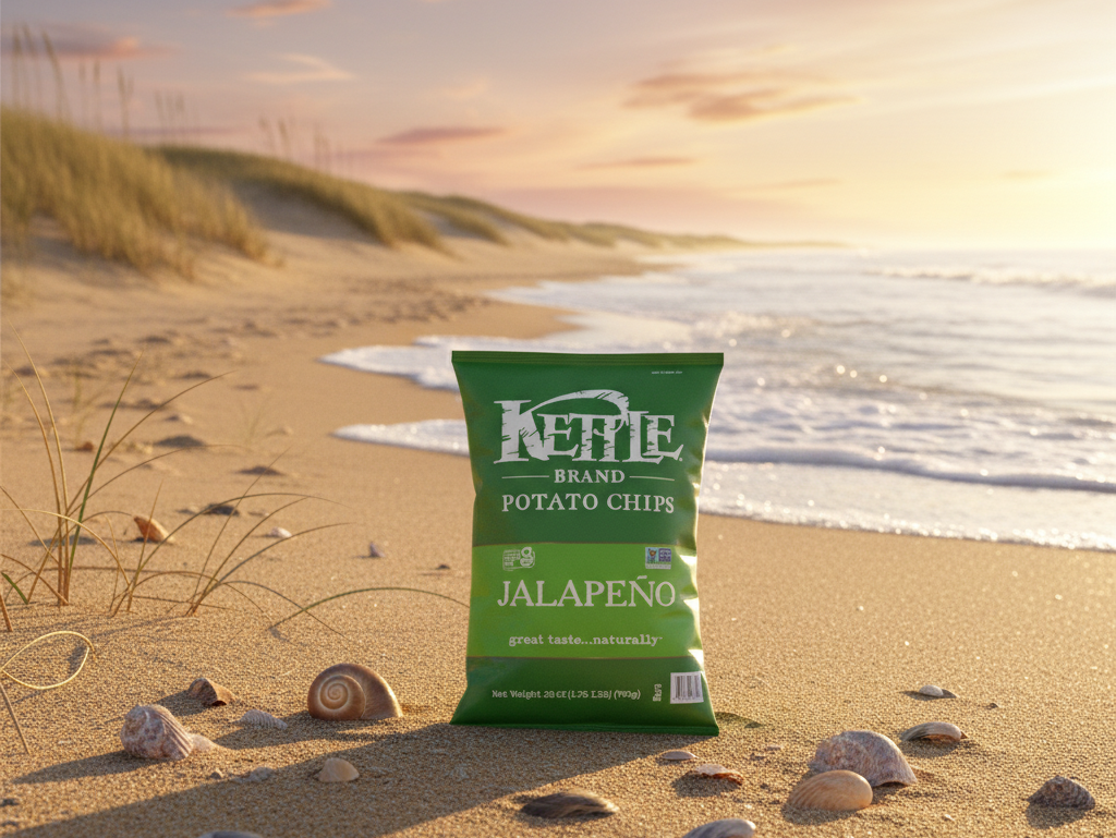 Kettle Chips Beach Setting