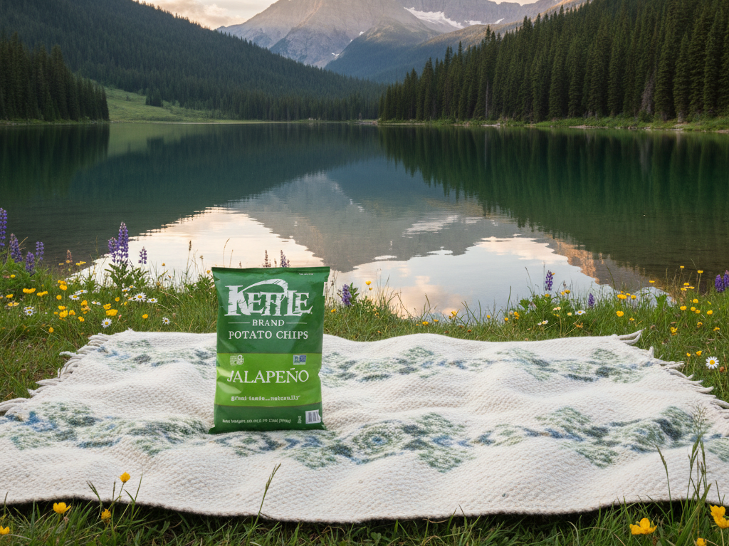 Kettle Chips Mountain Lake