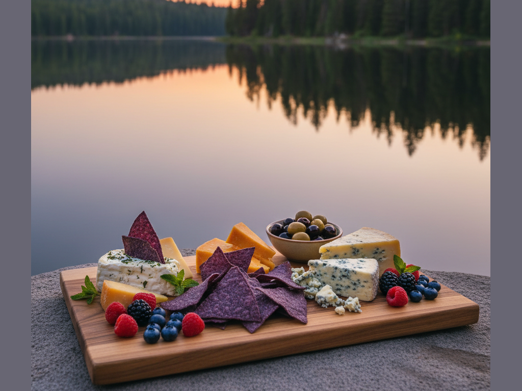 Lakeside scene