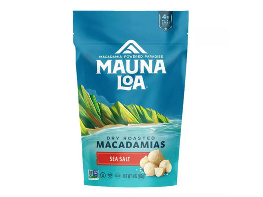 Mauna Loa Hawaiian Sea Salt Macadamia Nuts, 4oz.
