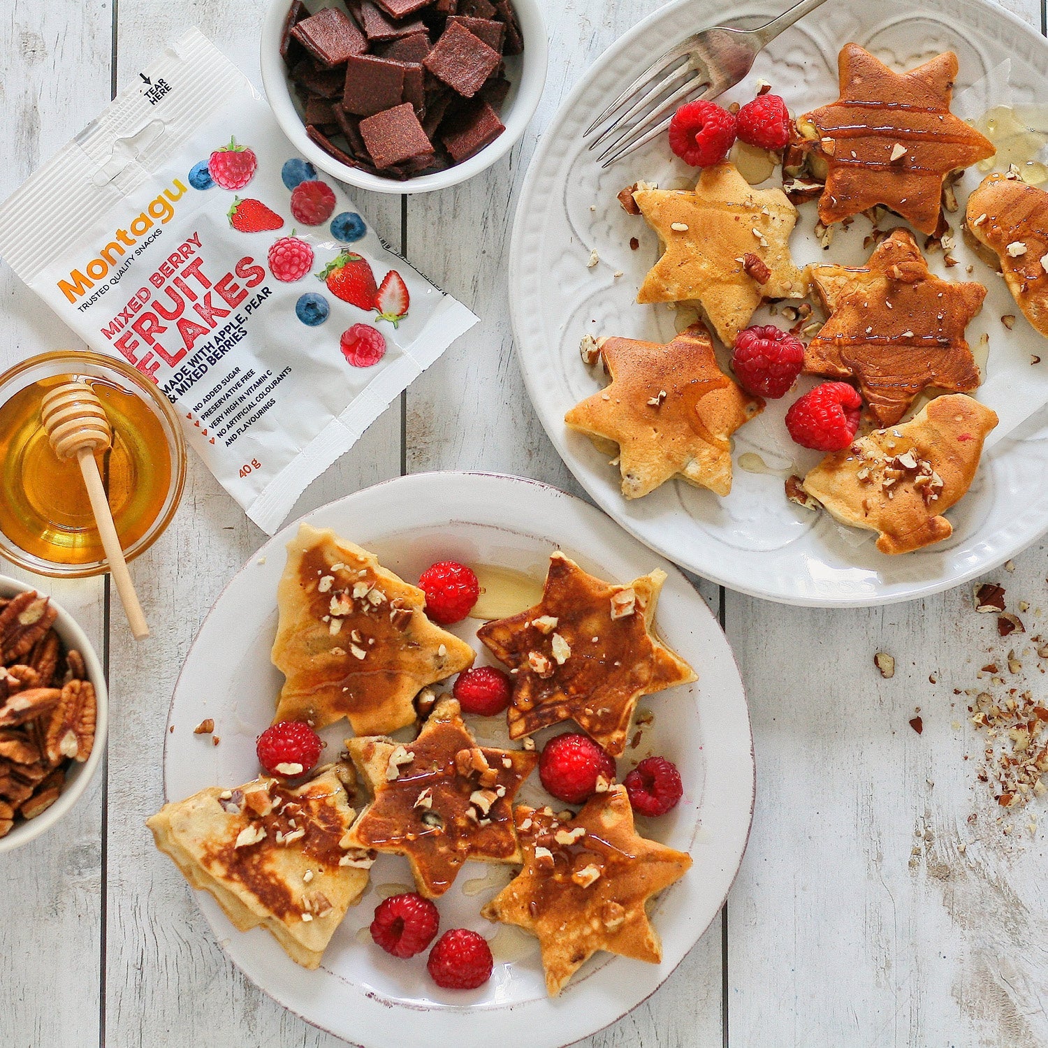 Montagu: Fruit Flakes - Mixed Berry-1