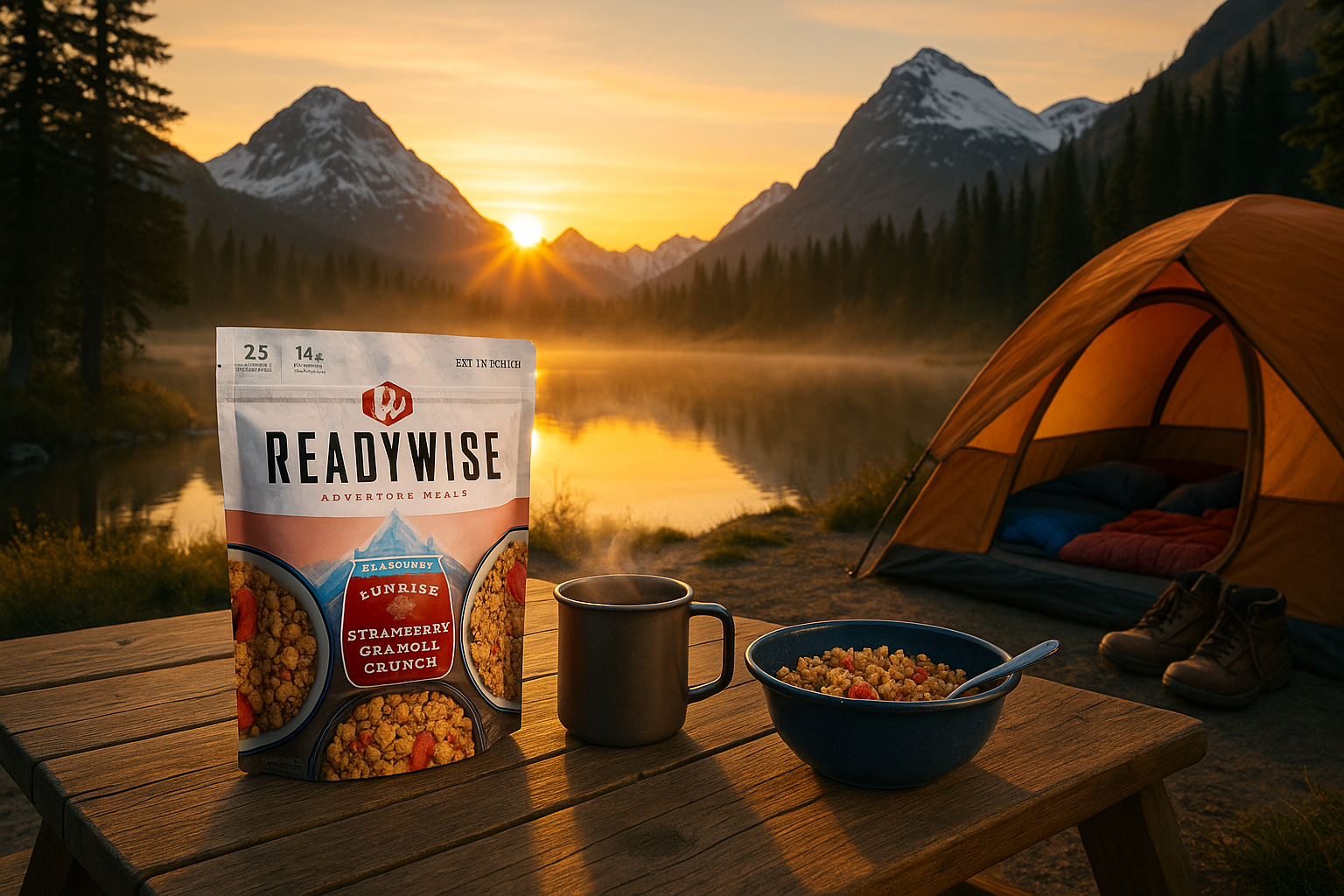 Mountain Sunrise Breakfast