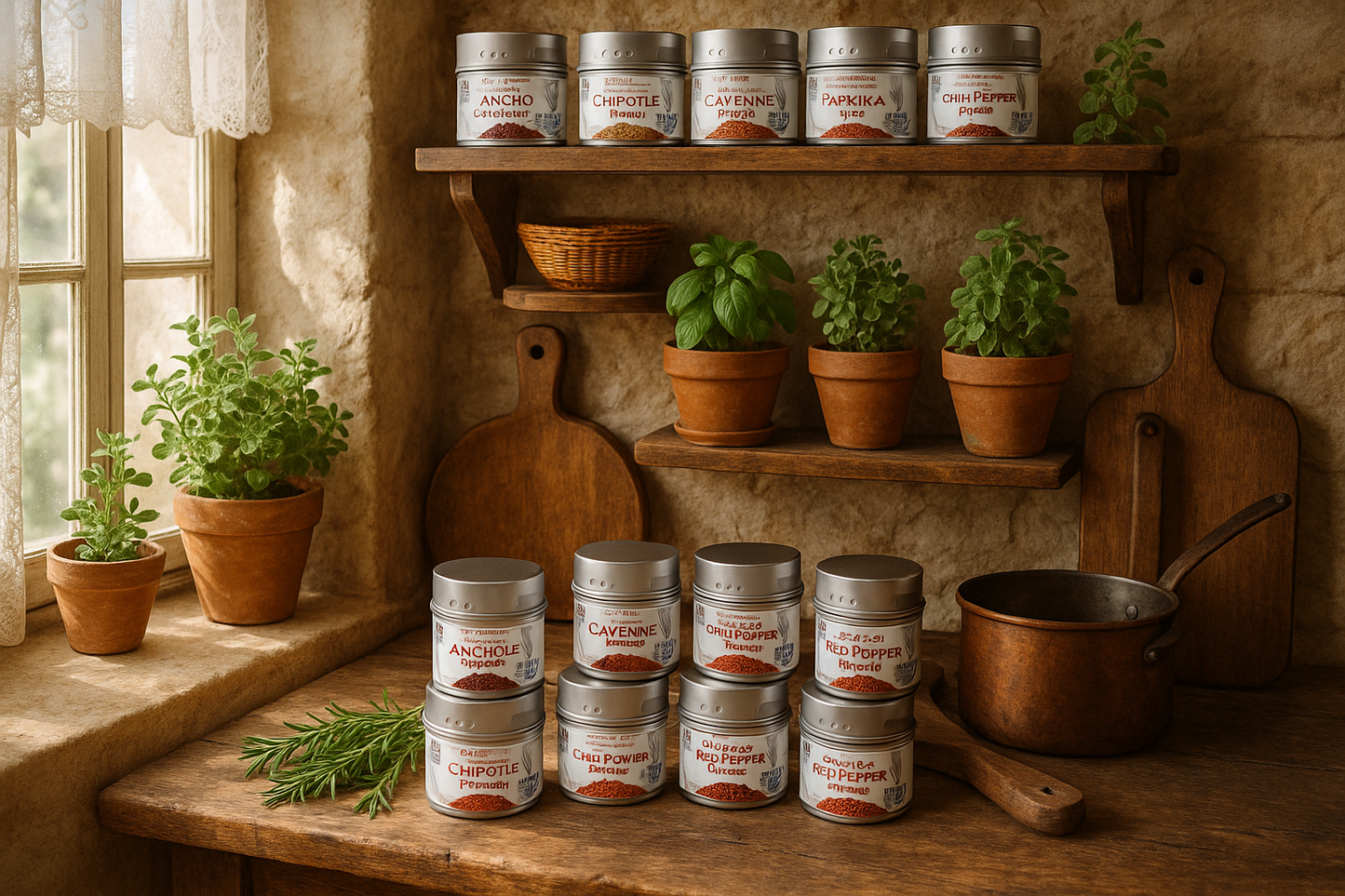 Natural Spice Display