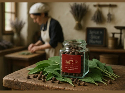 Original Jamaican Allspice with Female Chef
