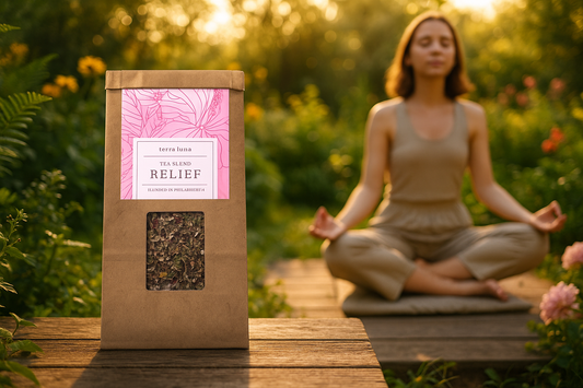Outdoor Meditation Scene