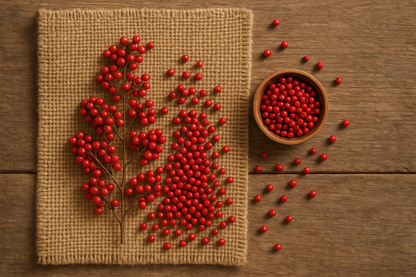 Overhead flat lay arrangement