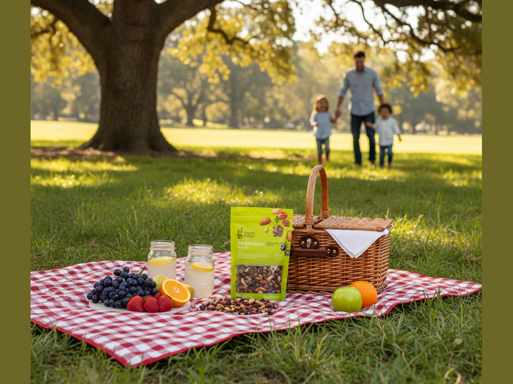 Park Picnic Scene