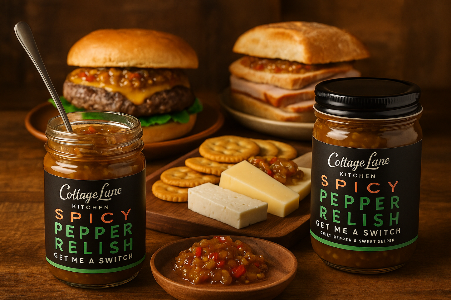 Pepper Relish with Food Pairings