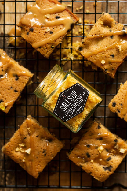 Orange Salt Flakes 45g - Mediterranean Citrus Sea Salt