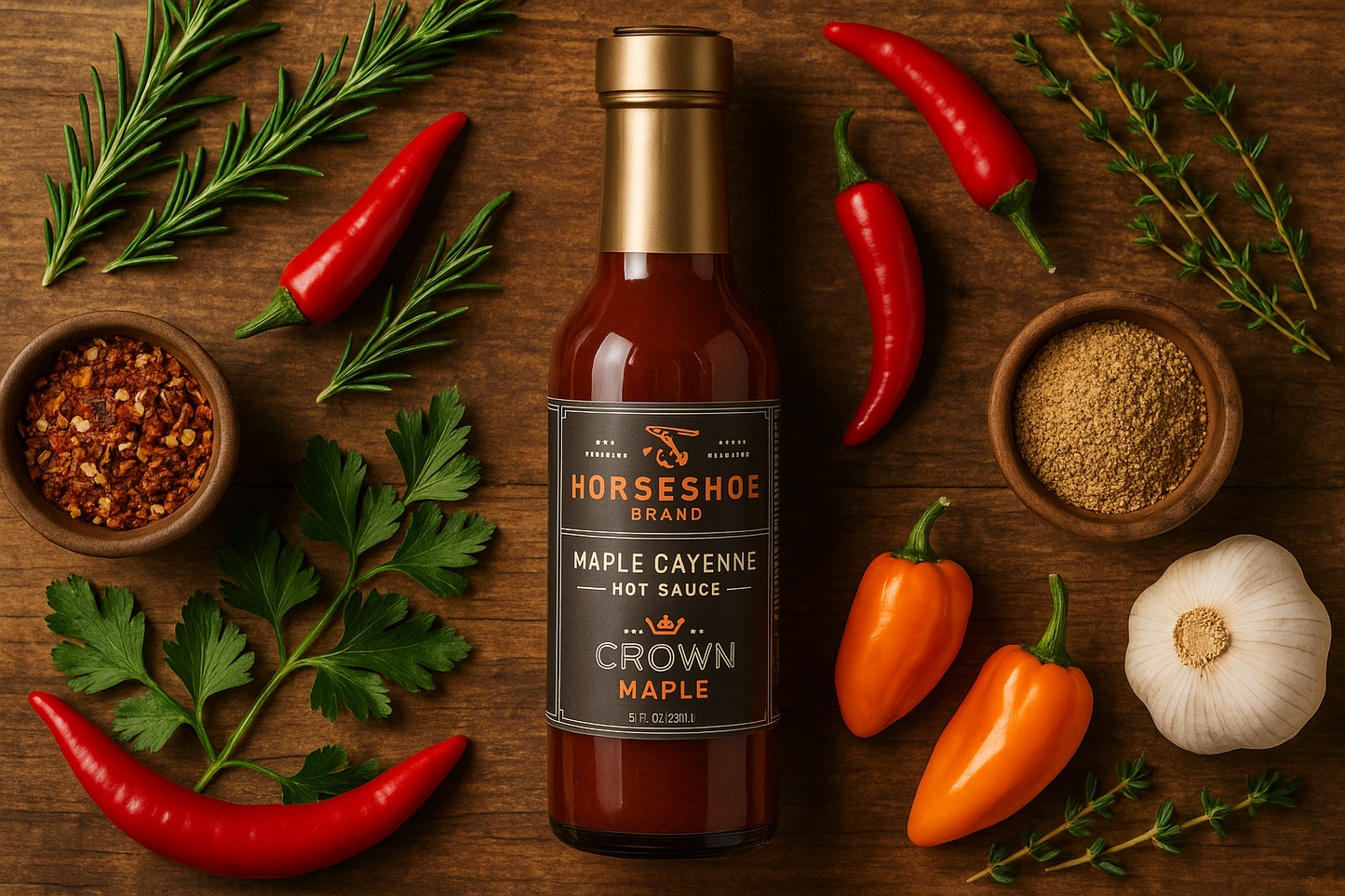 Premium Ingredients Flat Lay