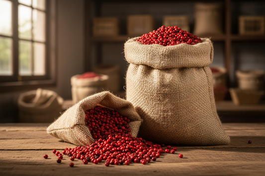 Red Kampot Pepper Sacks