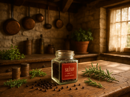 Rustic farmhouse kitchen display