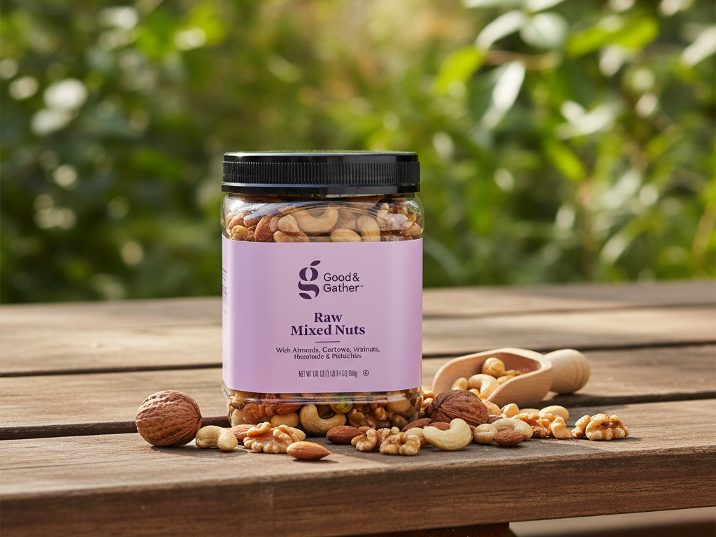 Rustic Outdoor Mixed Nuts