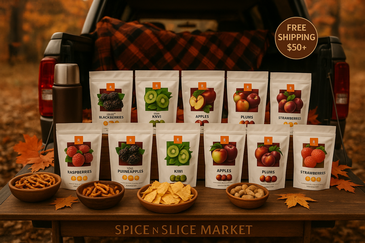 Smoothie Maker 15-Pack Bundle - Fall Game Day Scene with Original Product Images