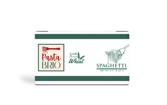 PastaBRIO Durum Wheat Pasta - SPAGHETTI - 20 lb