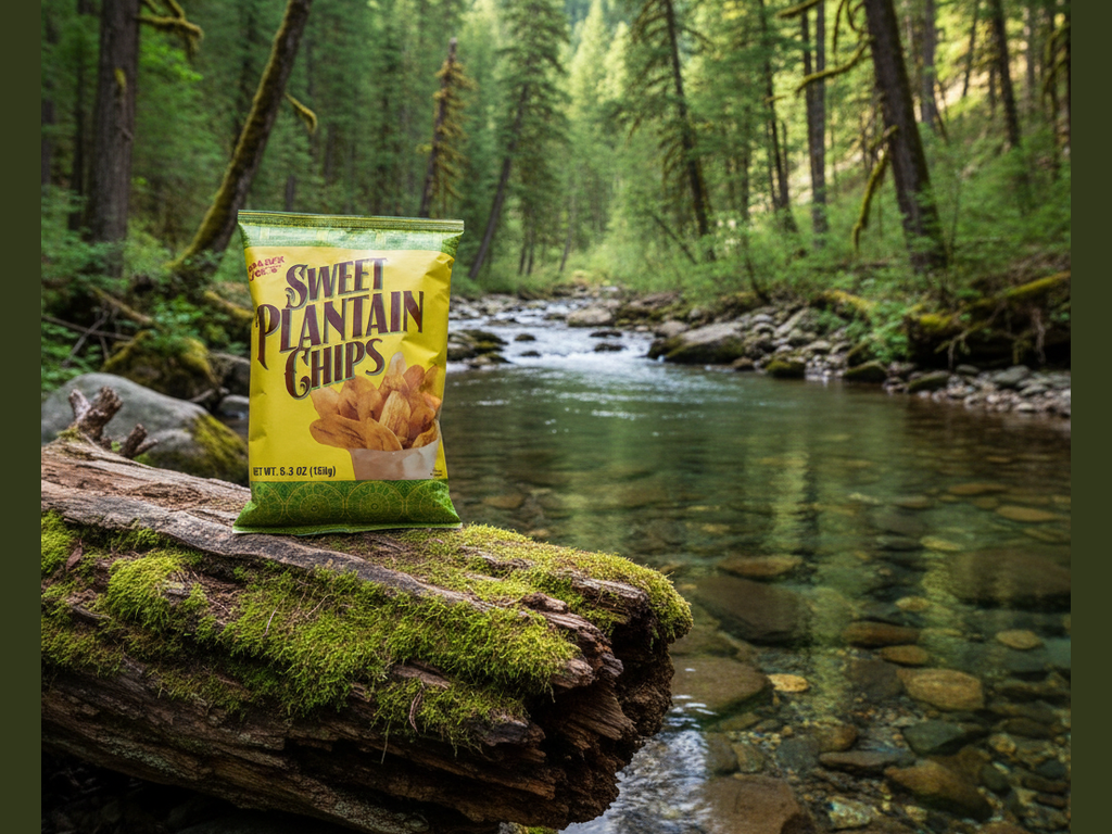 Sweet Plantain Chips by Mountain Stream