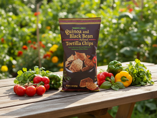 Tortilla Chips in Garden