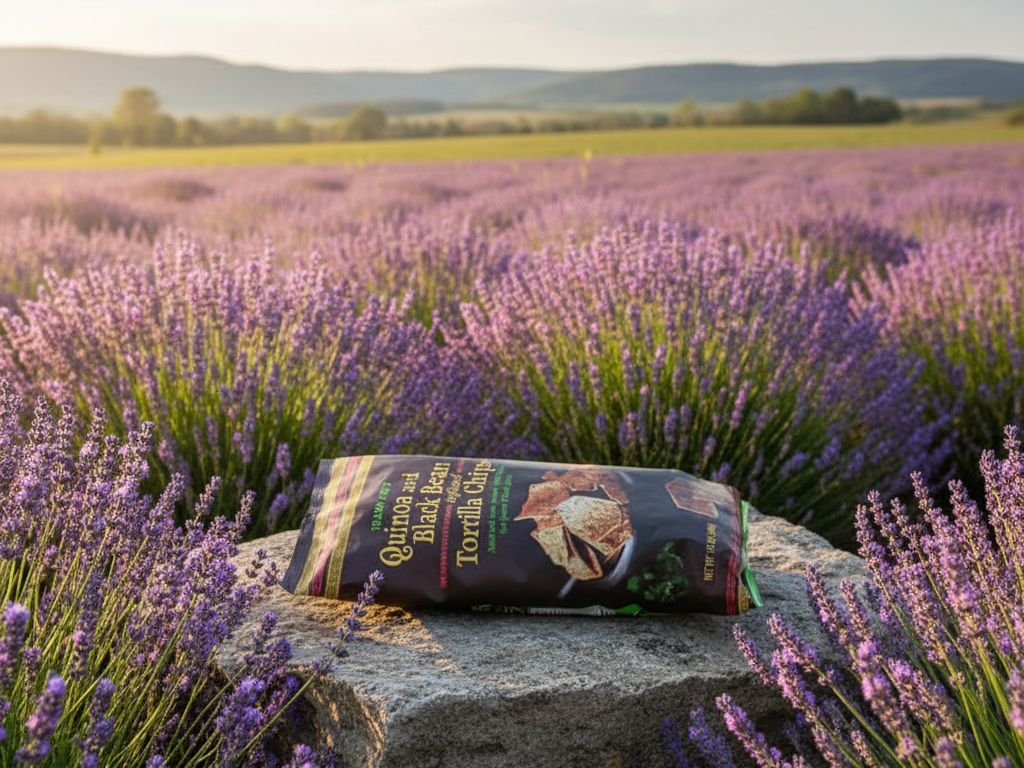 Tortilla Chips Lavender Field