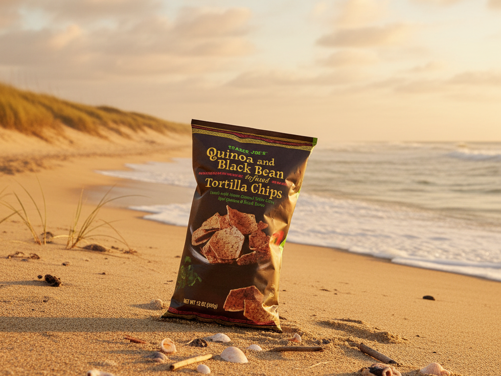 Tortilla Chips on Beach