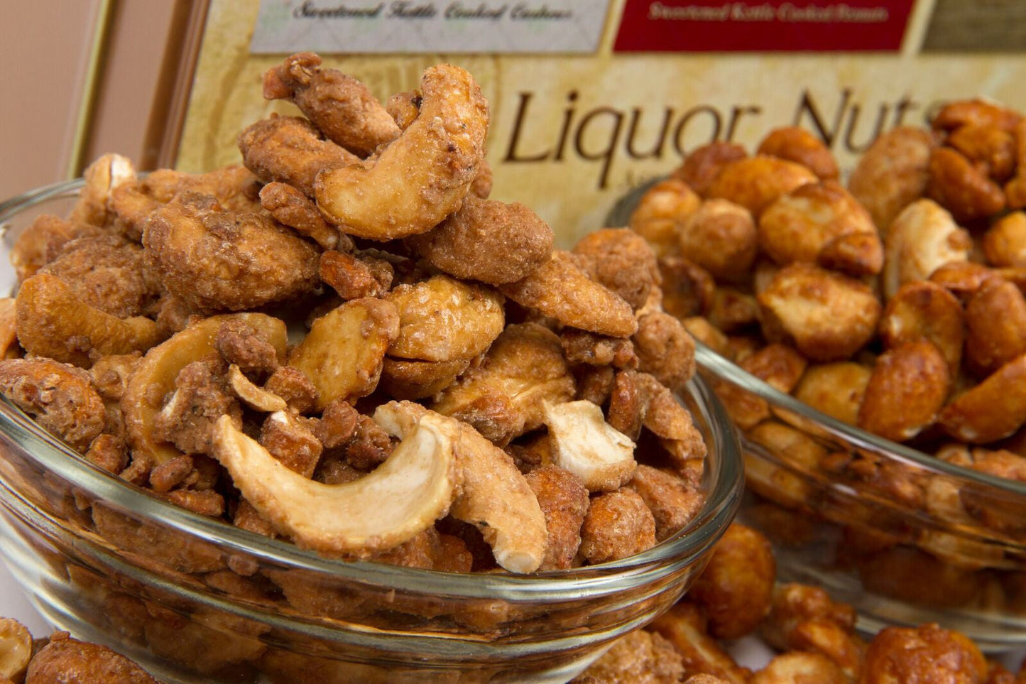 Beer & Bourbon Liquor Nuts Gift Tin – 3 Spirit-Inspired Nut Flavors