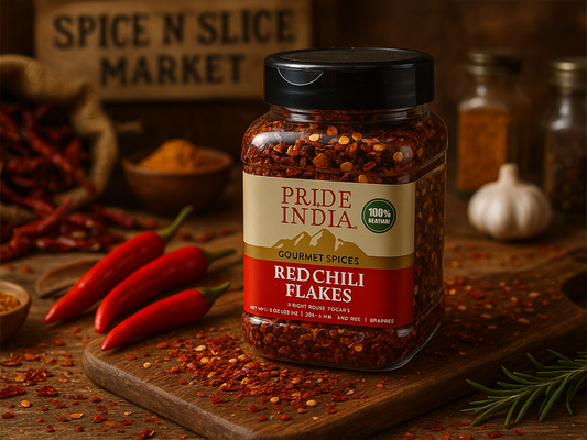 Gourmet Red Chili Flakes Hot - 8 oz.