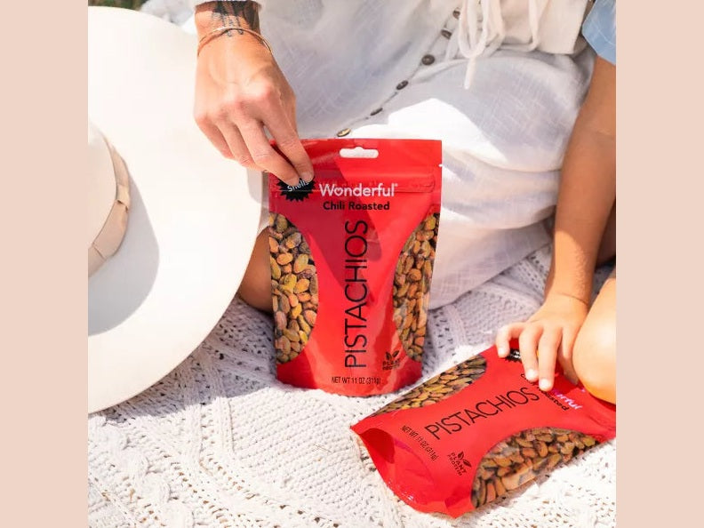 Wonderful Pistachios No Shells Chili Roasted, 11oz