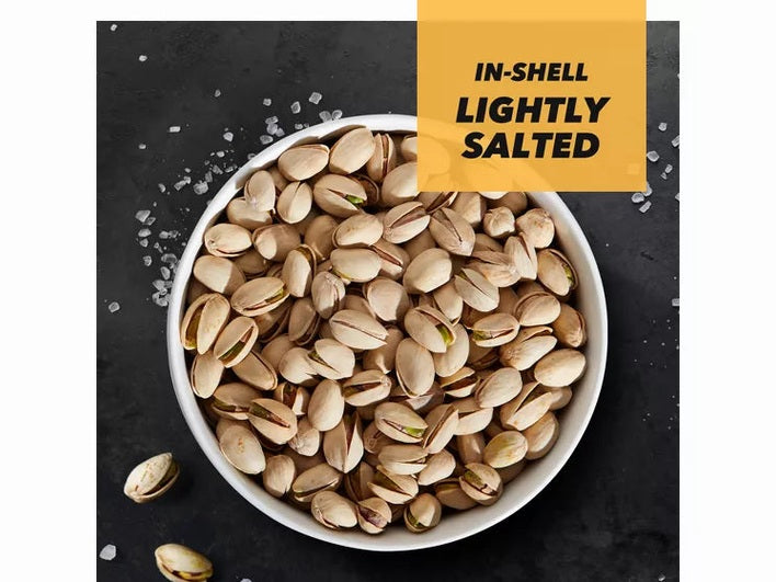 Wonderful Pistachios Roasted and Lightly Salted, 16oz.