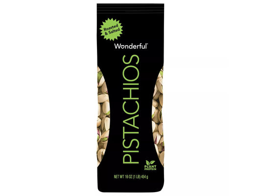 Wonderful Pistachios Roasted & Salted, 16oz.