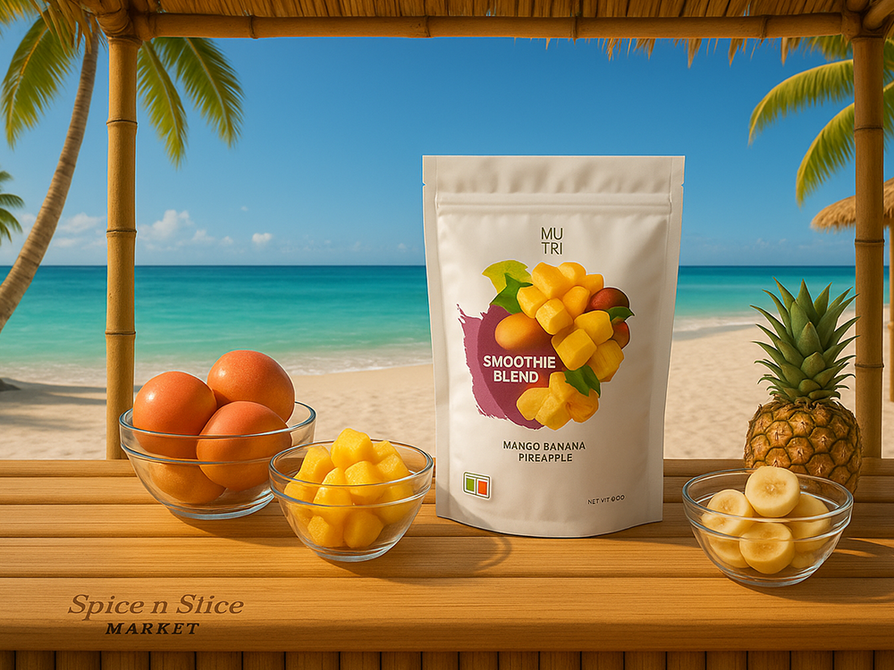Tropical Smoothie Blend - banana, mango, pineapple